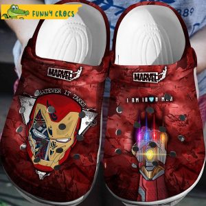 Iron Man Avengers Crocs