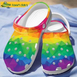 LGBT Art Crocs Slippers