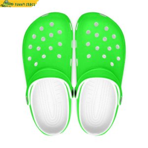 Lime Green Crocs Clog Shoes 2