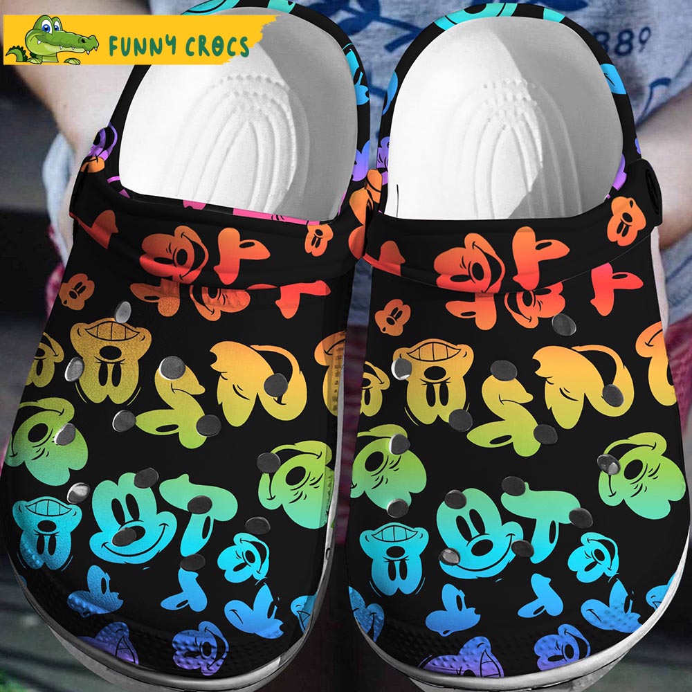 Magic Mickey Mouse Disney Crocs Clog Shoes