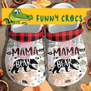Mama Bear Thanksgiving Crocs