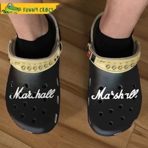 Marshall Black Music Crocs