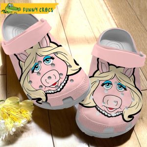 Miss Piggy Muppet Gifts Crocs Slippers 3