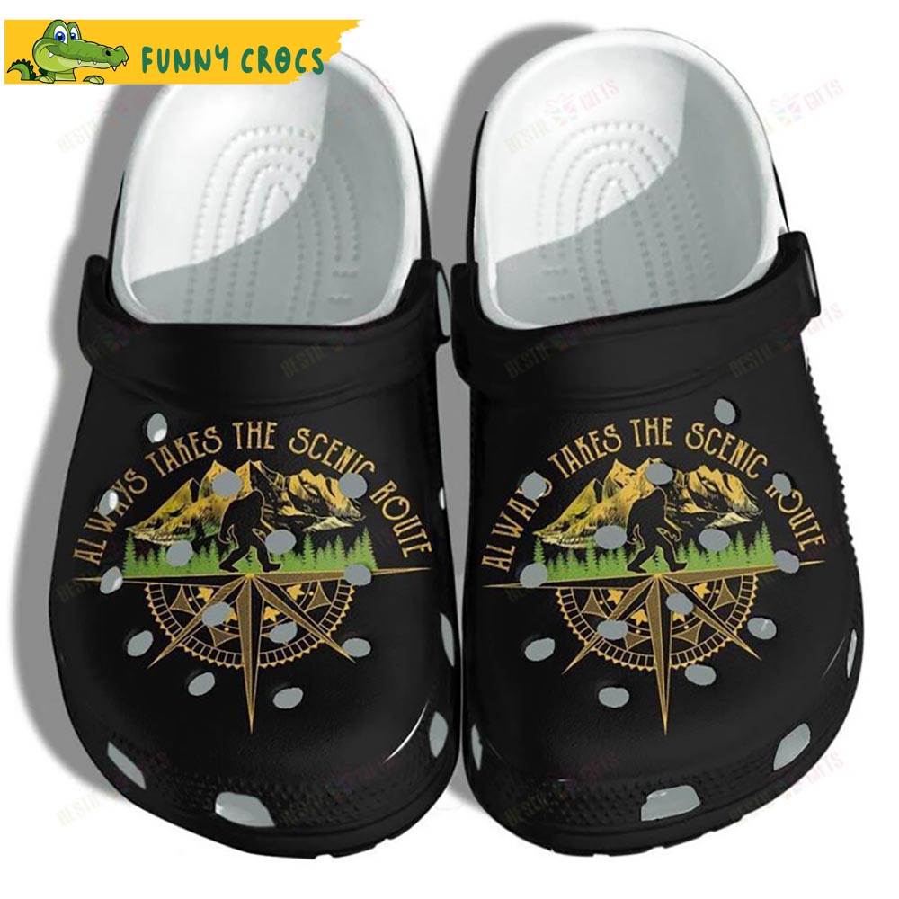 Movie Bigfoot Crocs Slippers