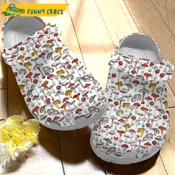 Mushroom Limited Edition Crocs Slippers