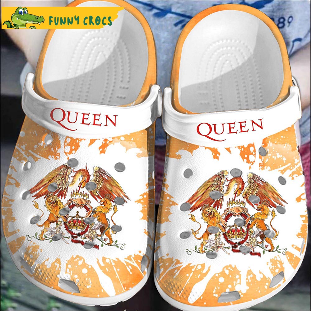 Music Logo Queen Band Crocs