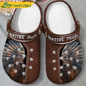 Native American Funny Crocs