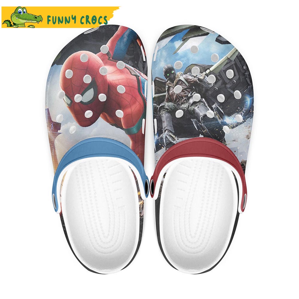 Marvel Miles Morales Spiderman Crocs Clog Shoes - Discover Comfort And ...
