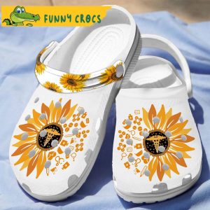 Nurse Sunflower Gifts Crocs Slippers 3