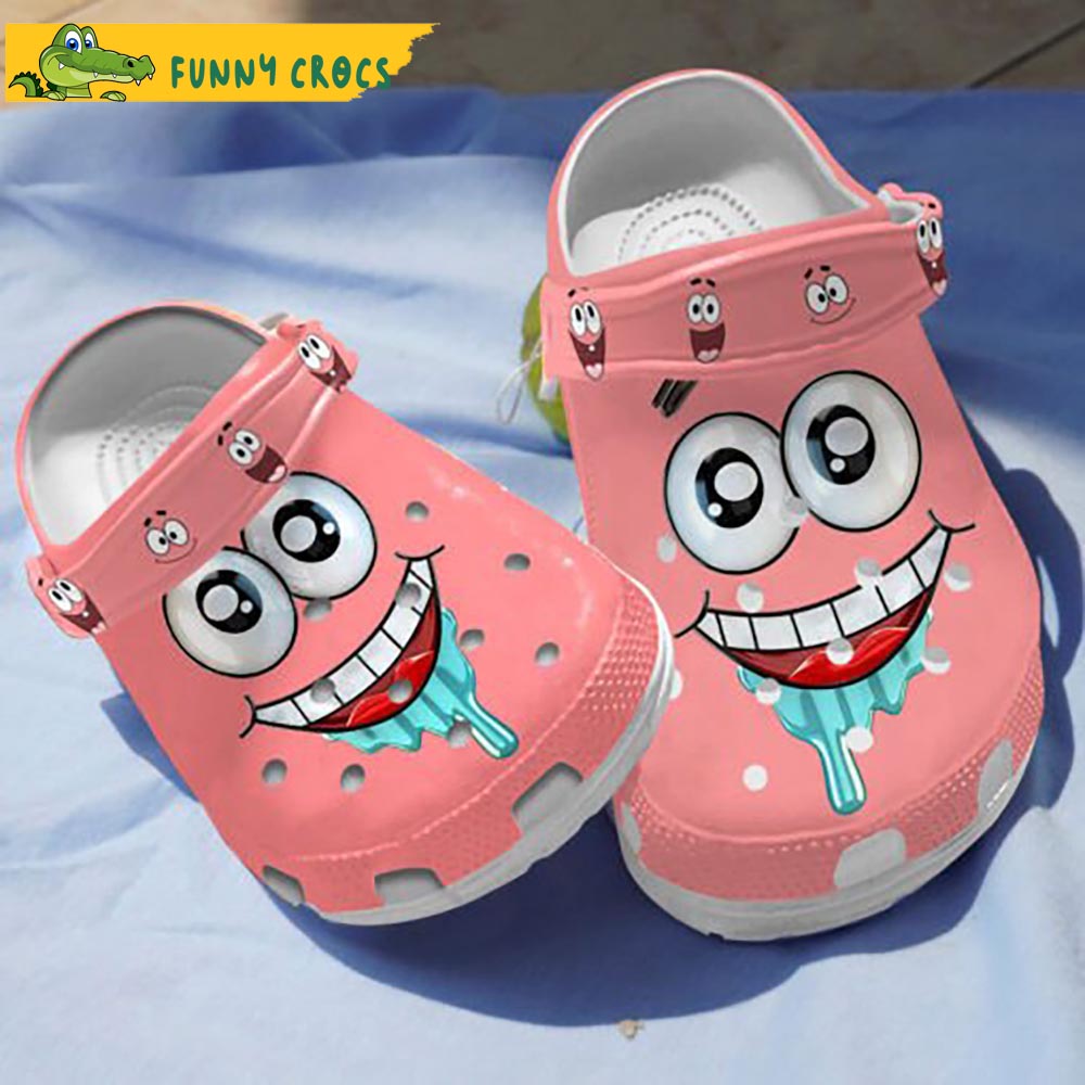Patrick Star Pink Spongebob Crocs
