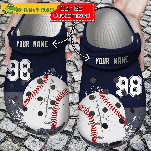 Personalized Baseball Gifts Crocs