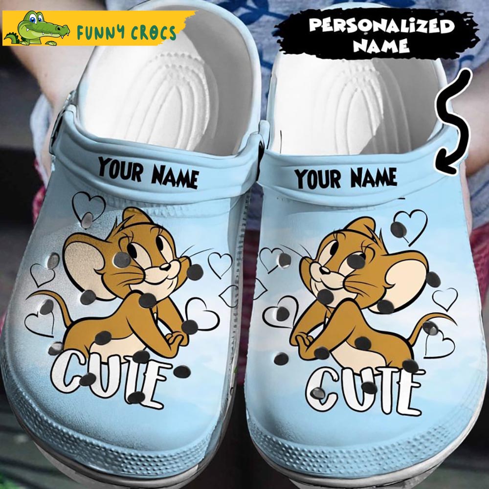 Personalized Cute Tom And Jerry Crocs