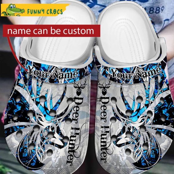Personalized Deer Hunting Gifts Crocs Slippers