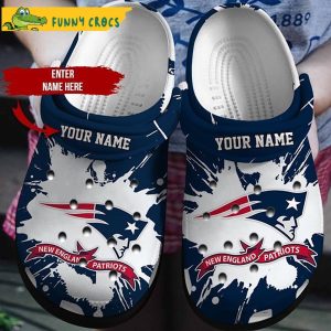 Personalized Patriots Ncaa Football Crocs