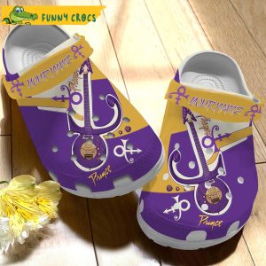 Personalized Prince’s Guitar Music Crocs Slippers