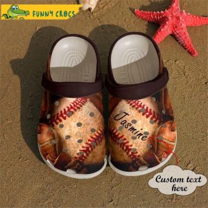 Personalized Retro Baseball Gifts Crocs
