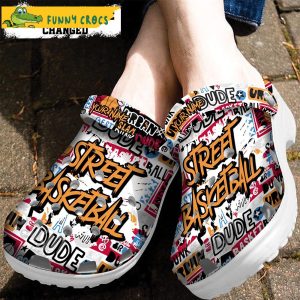 Personalized Street Basketball Crocs Slippers