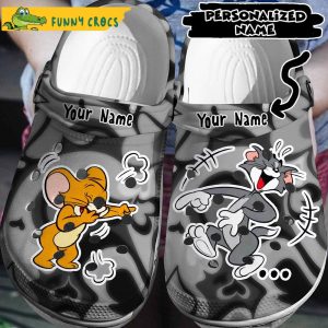 Personalized Tom And Jerry Crocs