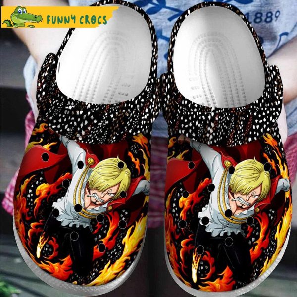 Sanji One Piece Crocs Clog Shoes