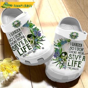 Skull Succulent Crocs 3