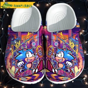 Sonic Colors Funny Crocs
