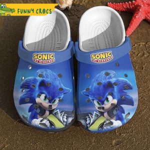 Sonic The Hedgehog Adults Crocs