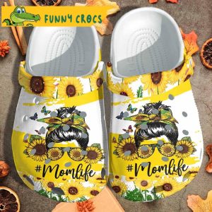 Special Momlife  Sunflower Gifts Crocs Slippers