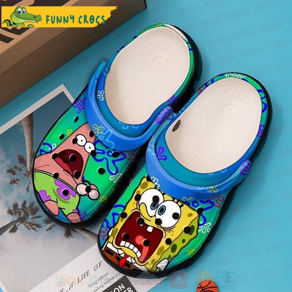 Spongebob And Patrick Star Funny Crocs