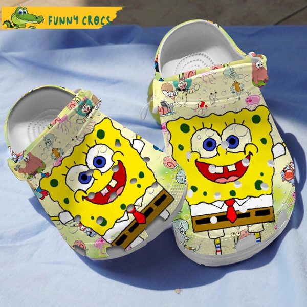 Spongebob Squarepants Cartoon Crocs Clog Shoes - Discover Comfort And ...