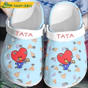 Tata Bts Crocs Clog Shoes