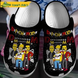 The Simpsons Depeche Mode Crocs
