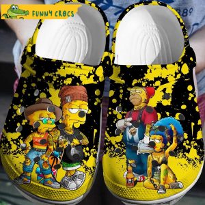 The Simpsons Swag Family Crocs