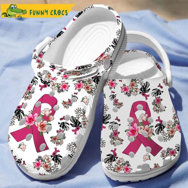 We Wear Pink Breast Cancer Awareness Crocs
