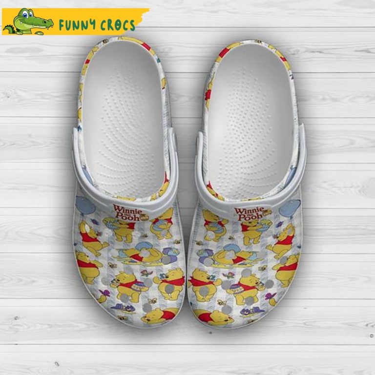 Winnie The Pooh Honey Funny Crocs - Discover Comfort And Style Clog ...