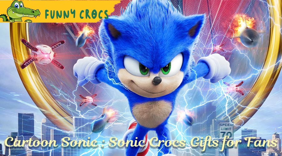 Cartoon Sonic : Sonic Crocs Gifts for Fans