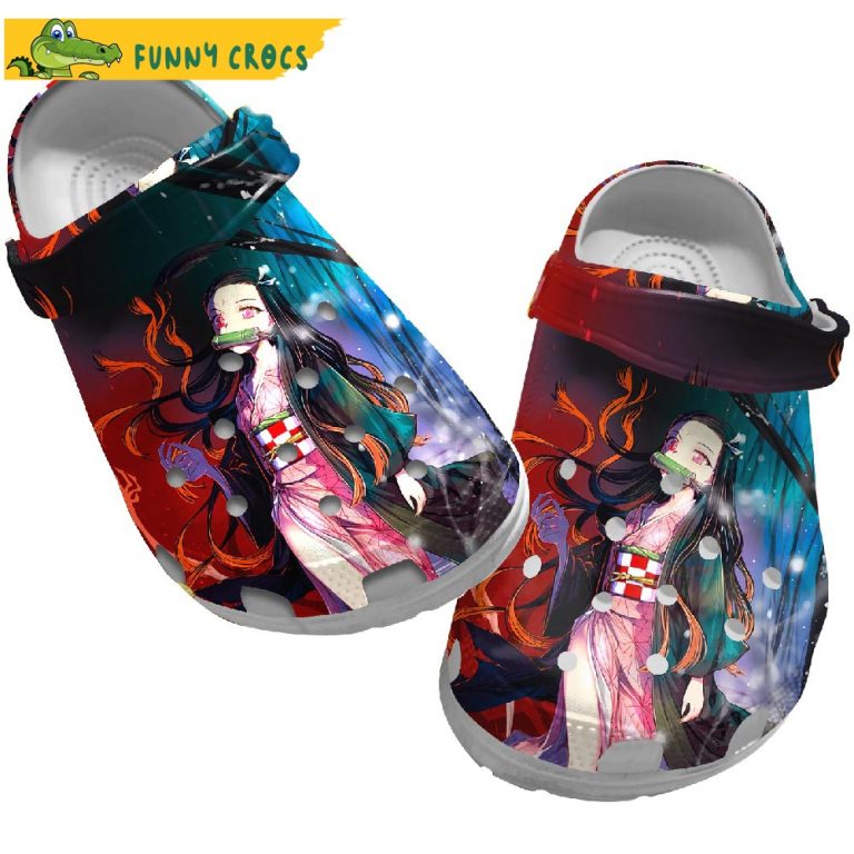 Demon Slayer Kimetsu No Yaiba Anime Crocs - Discover Comfort And Style ...