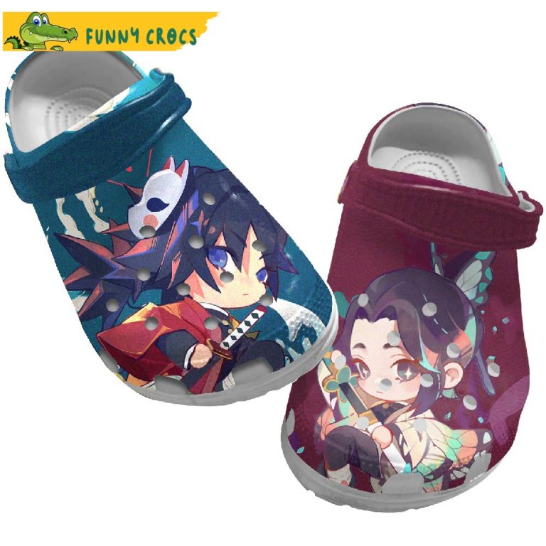 Hashibira Inosuke Demon Slayer Crocs - Discover Comfort And Style Clog ...