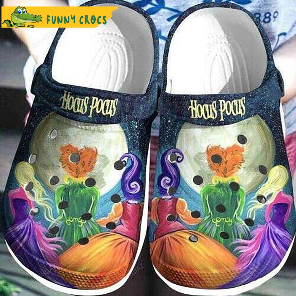 Hocus Pocus Slippers Comfort And Style Clog Shoes With Funny Crocs