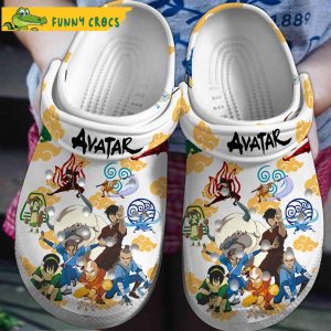 Avatar Airbender Movie Crocs Slippers