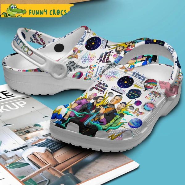 Band ColdPlay Music Crocs Clog Shoes