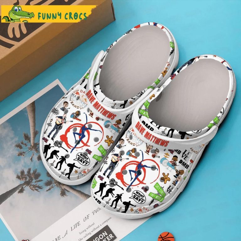 Band Dave Matthews Music Crocs Clog Shoes Discover Comfort And Style