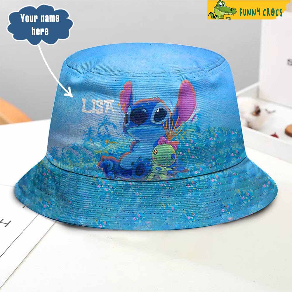 Blue Stitch Bucket Hat - Discover Comfort And Style Clog Shoes With ...