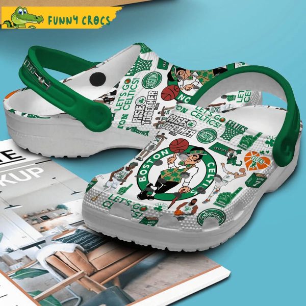Boston Celtics NBA Crocs Clog Shoes