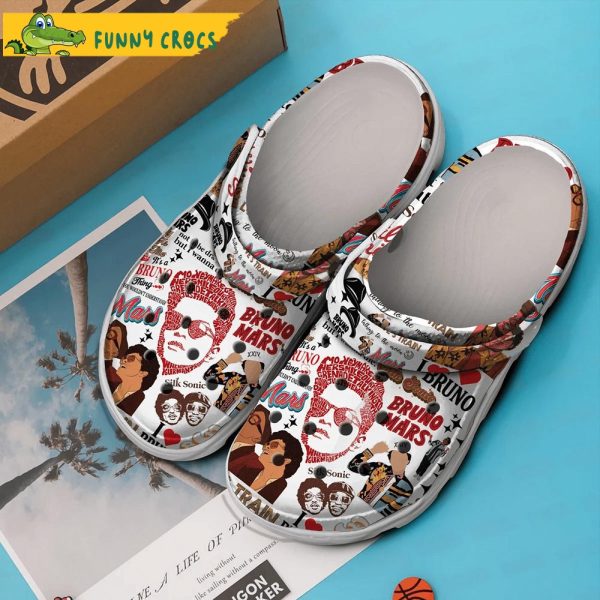 Bruno Mars Music Crocs Clog Shoes - Step into style with Funny Crocs