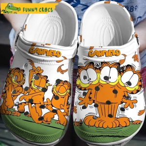 Cartoon Crocs Garfield Shoes
