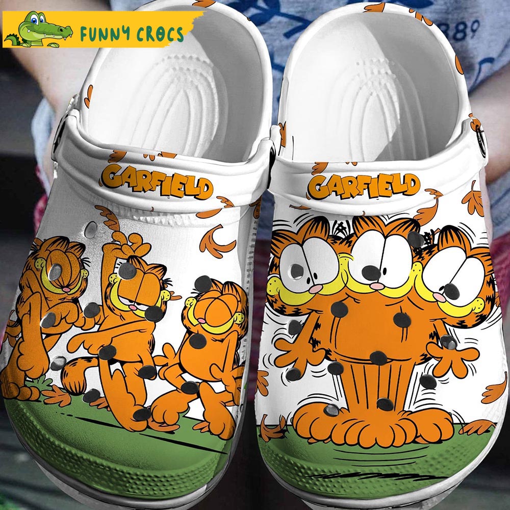 Pamper Your Feet with Garfield Crocs: Perfect Gifts for Fans From Funny ...