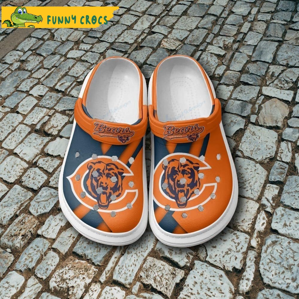 Chicago Bears Crocs By Funny Crocs - Discover Comfort And Style