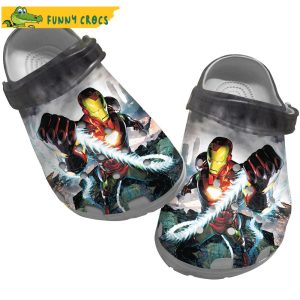 Marvel Iron Man Crocs Shoes