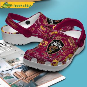 Cleveland Cavaliers NBA Red Crocs Clog shoes