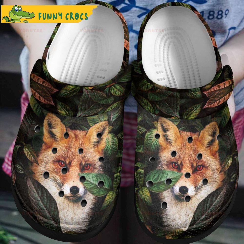 Crocs Green Forest Gifts For Fox Lovers